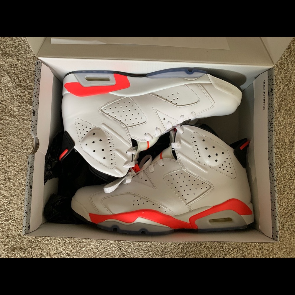Air Jordan 6 “Infrared” White 2014